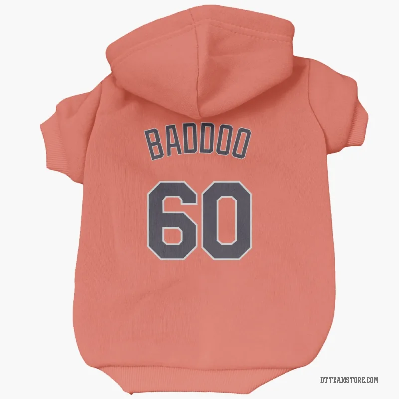 Akil Baddoo Orange Detroit Tigers Cat & Dog Pet Hoodie