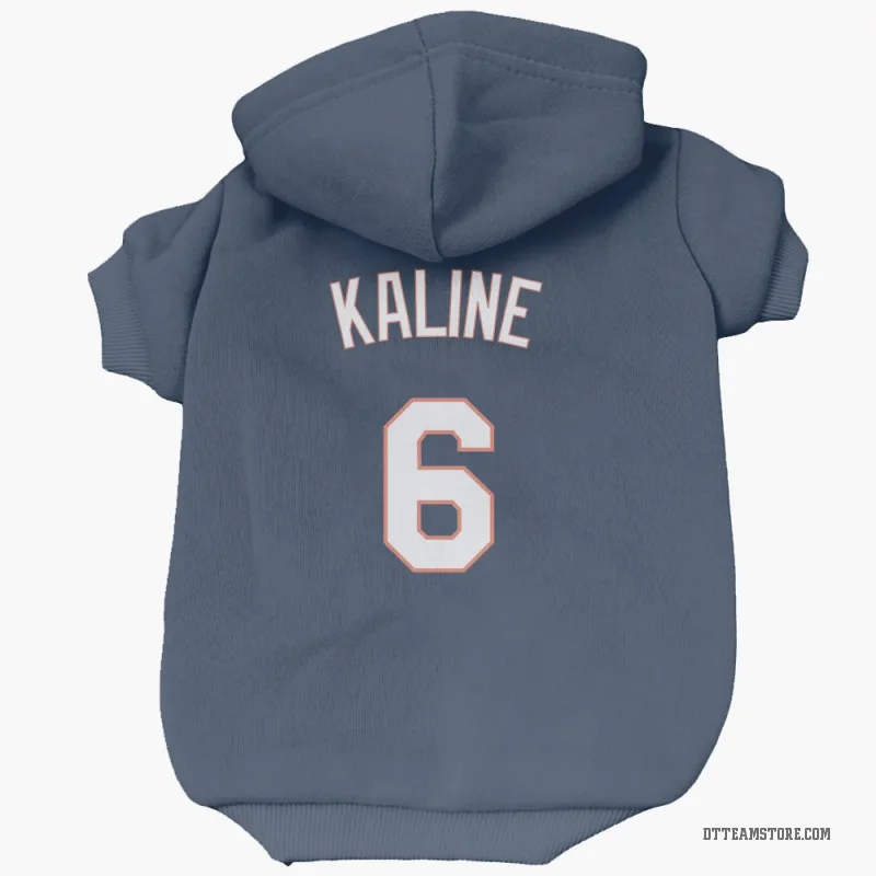 Al Kaline Navy Detroit Tigers Cat & Dog Pet Hoodie