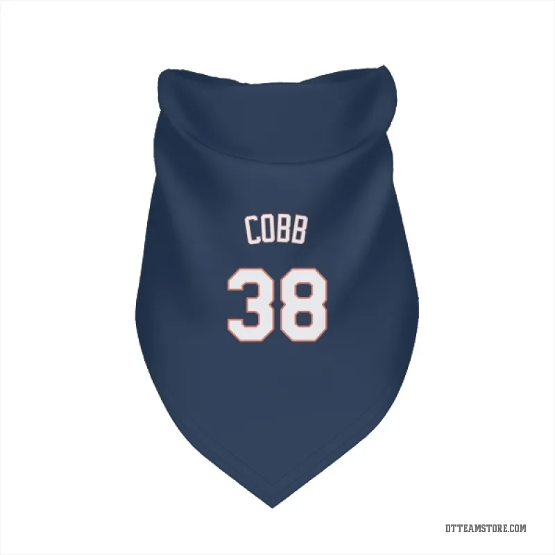 Alex Cobb Navy Detroit Tigers Cat & Dog Pet Bandana