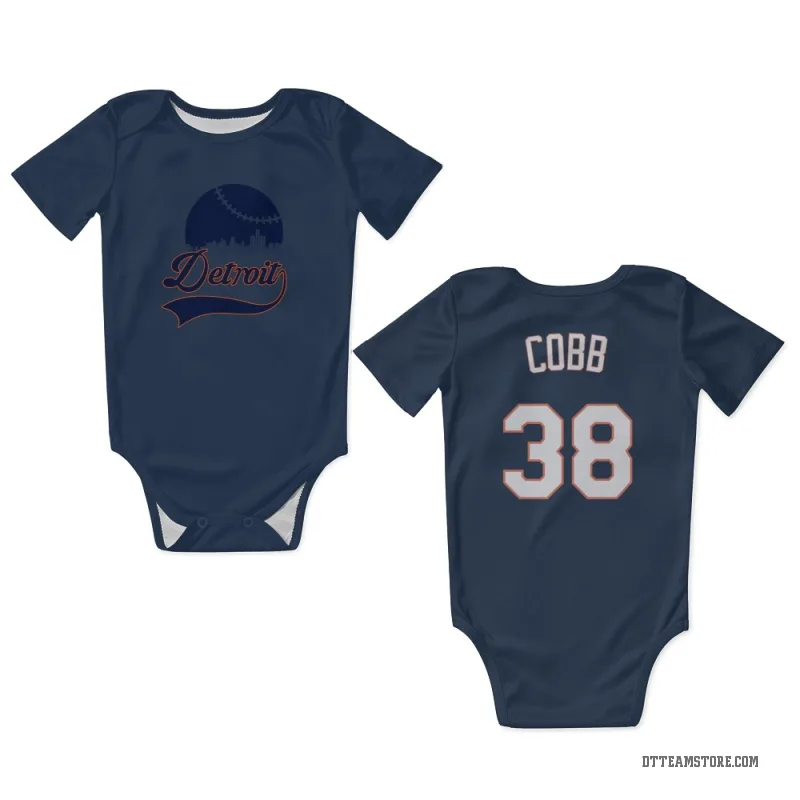 Alex Cobb Navy Detroit Tigers Newborn & Infant Bodysuit