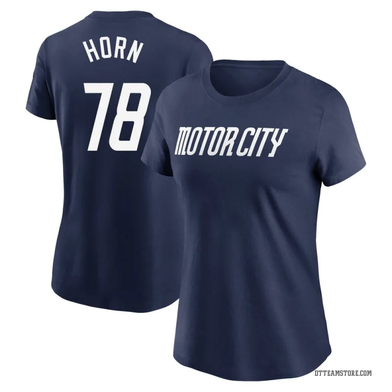 Bailey Horn Women's Navy Detroit Tigers 2024 City Connect Fuse T-Shirt