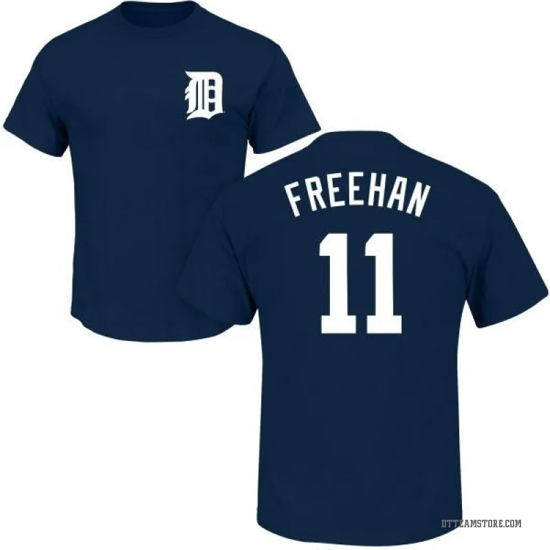 Bill Freehan Detroit Tigers Women's Backer Slim Fit T-Shirt - Ash