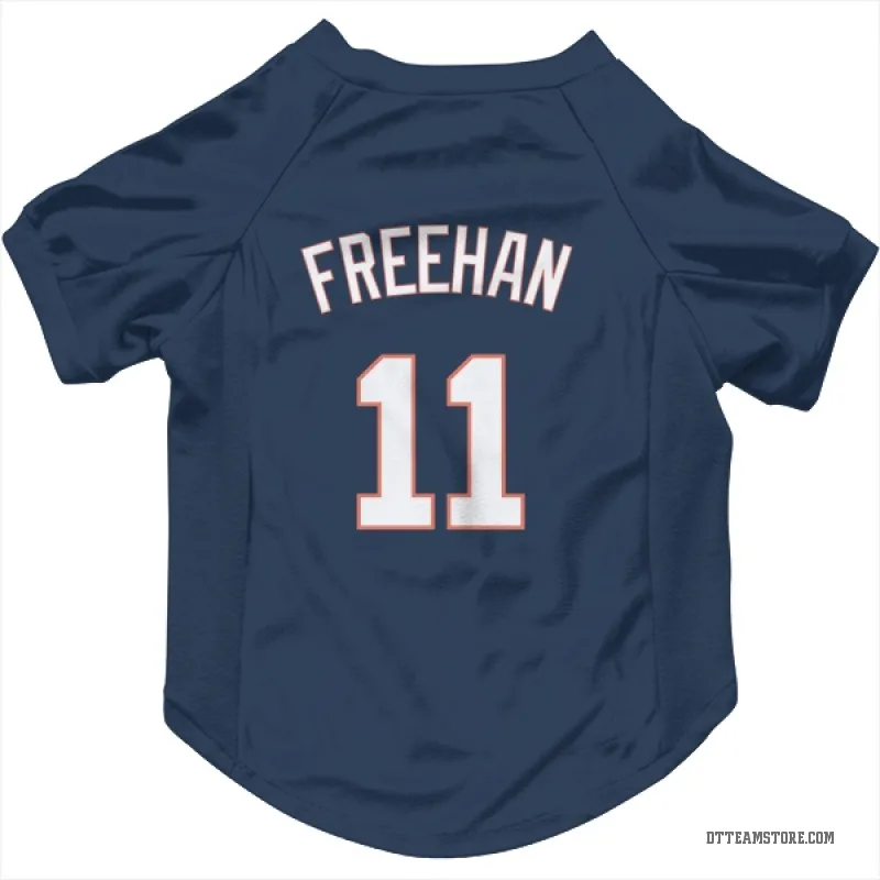 Bill Freehan Navy Detroit Tigers Cat & Dog Pet Jersey