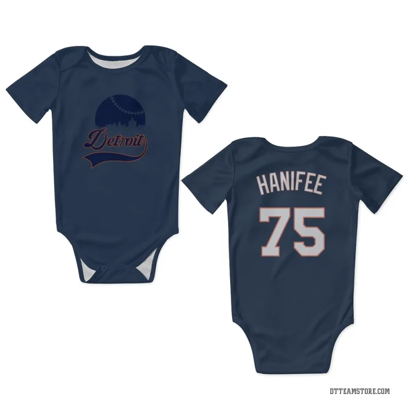 Brenan Hanifee Navy Detroit Tigers Newborn & Infant Bodysuit