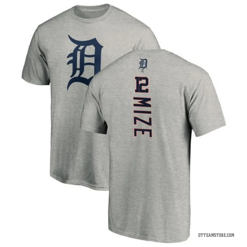 Casey Mize Men's Ash Detroit Tigers Backer T-Shirt -