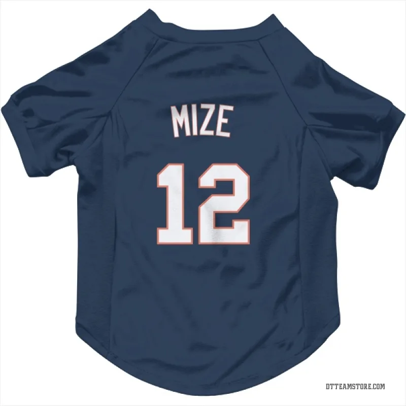 Casey Mize Navy Detroit Tigers Cat & Dog Pet Jersey