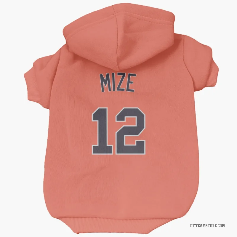 Casey Mize Orange Detroit Tigers Cat & Dog Pet Hoodie