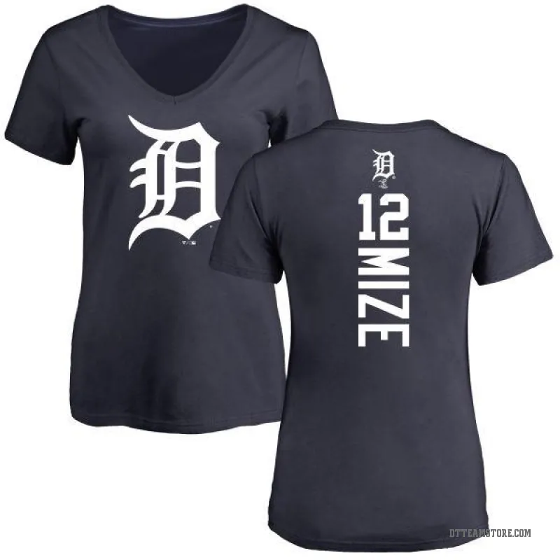 Casey Mize Women's Navy Detroit Tigers Backer Slim Fit T-Shirt -