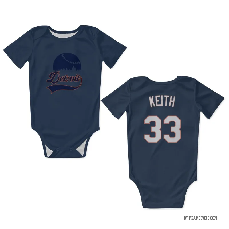 Colt Keith Navy Detroit Tigers Newborn & Infant Bodysuit