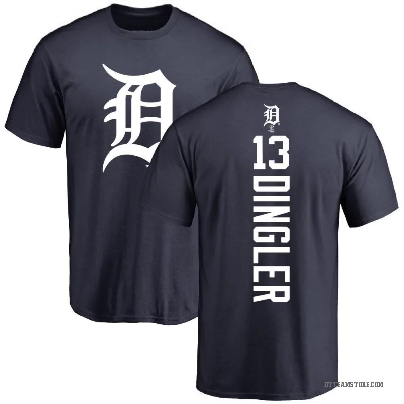 Dillon Dingler Men's Navy Detroit Tigers Backer T-Shirt -