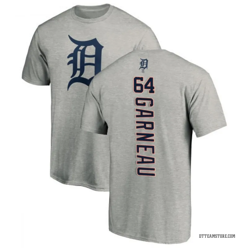 Dustin Garneau Youth Ash Detroit Tigers Backer T-Shirt -