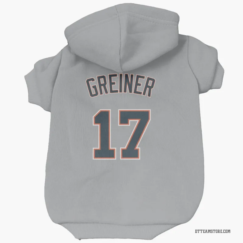 Grayson Greiner Gray Detroit Tigers Cat & Dog Pet Hoodie