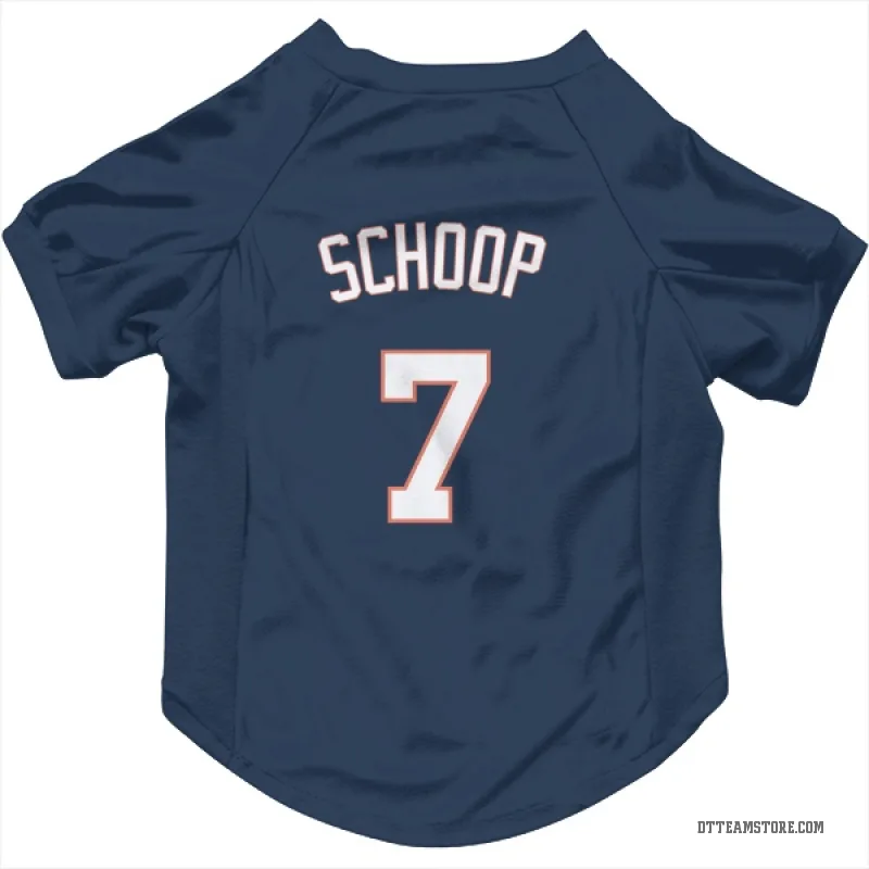 Jonathan Schoop Navy Detroit Tigers Cat & Dog Pet Jersey