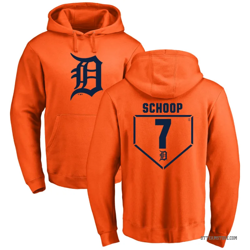 Jonathan Schoop Youth Orange Detroit Tigers Branded RBI Pullover Hoodie -