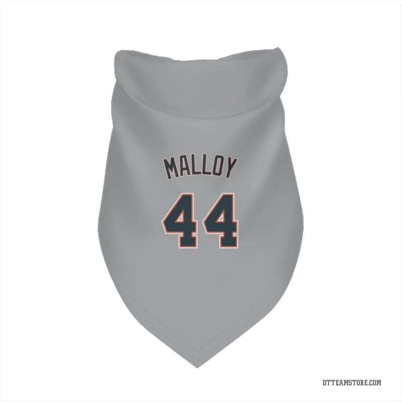 Justyn-Henry Malloy Gray Detroit Tigers Cat & Dog Pet Bandana