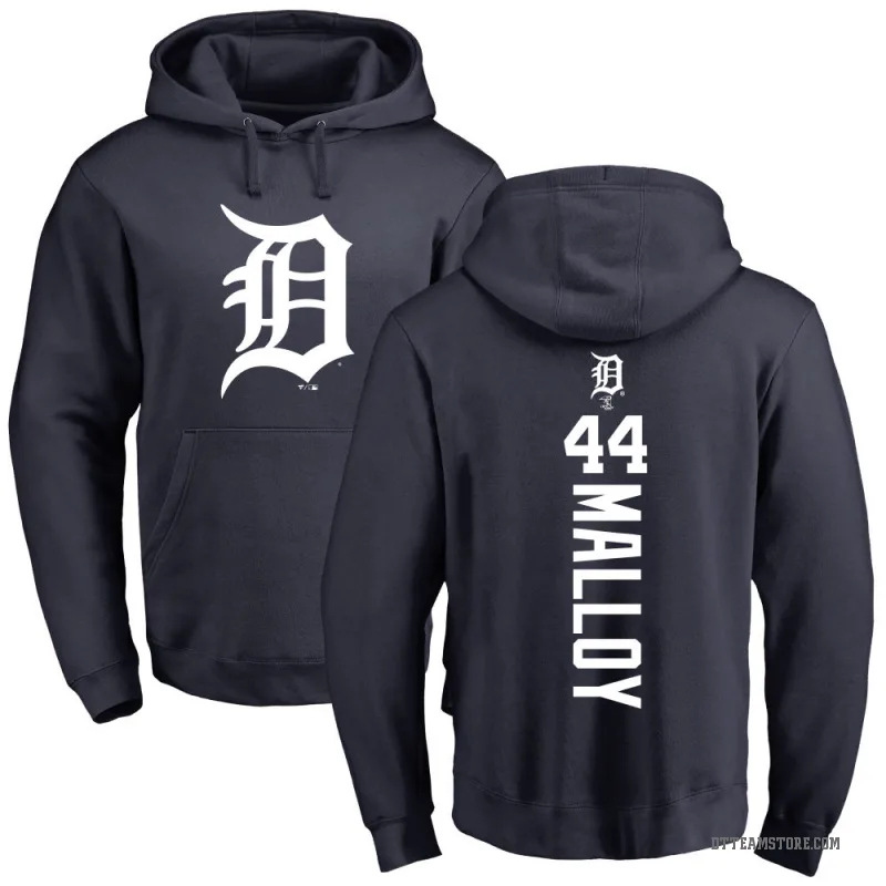 Justyn-Henry Malloy Men's Navy Detroit Tigers Backer Pullover Hoodie