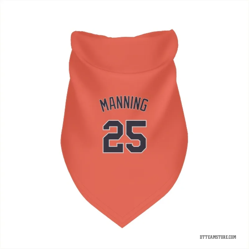 Matt Manning Orange Detroit Tigers Cat & Dog Pet Bandana