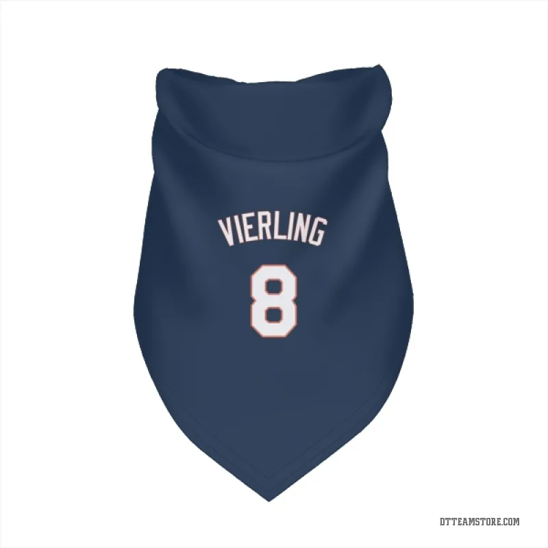 Matt Vierling Navy Detroit Tigers Cat & Dog Pet Bandana