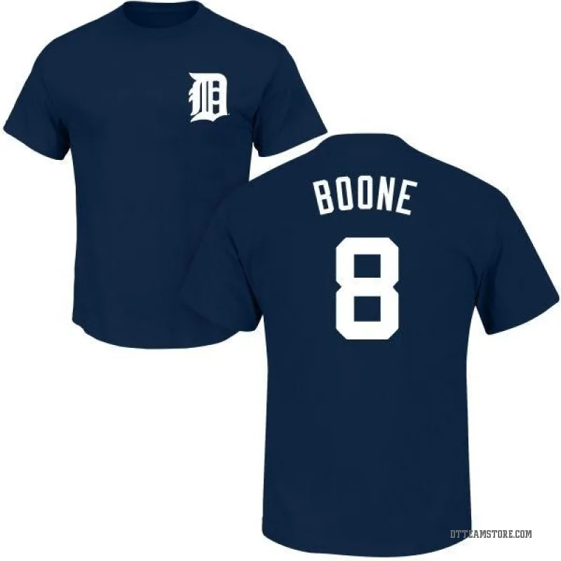 Ray Boone Men's Navy Detroit Tigers Roster T-Shirt -