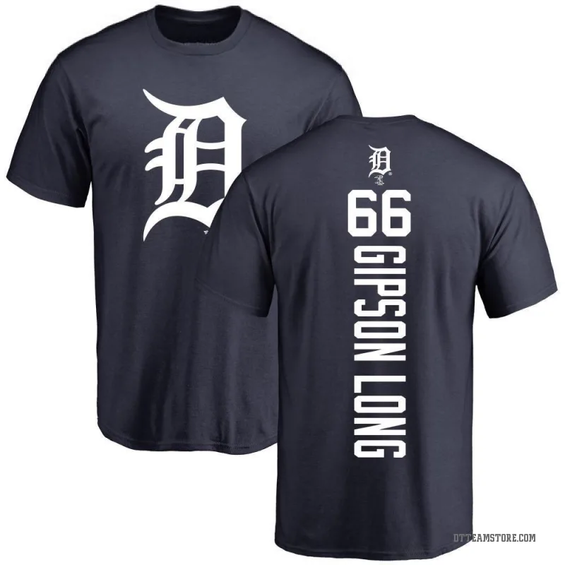 Sawyer Gipson-Long Men's Navy Detroit Tigers Backer T-Shirt -