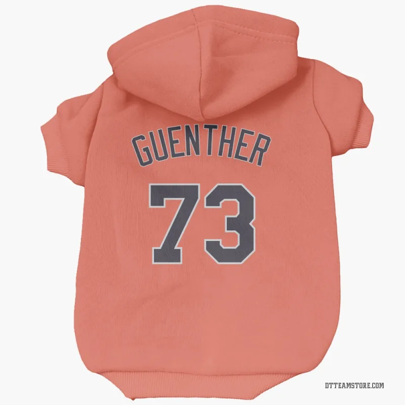 Sean Guenther Orange Detroit Tigers Cat & Dog Pet Hoodie