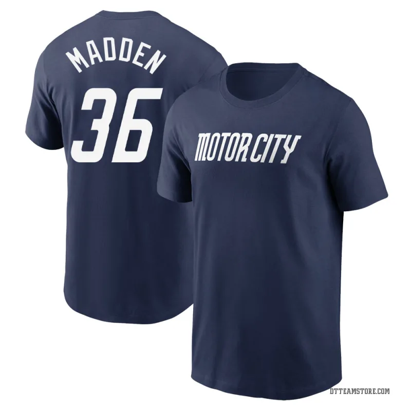 Ty Madden Men's Navy Detroit Tigers 2024 City Connect Fuse T-Shirt