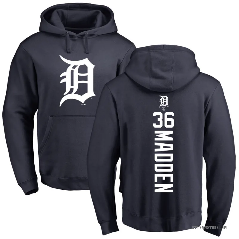 Ty Madden Men's Navy Detroit Tigers Backer Pullover Hoodie