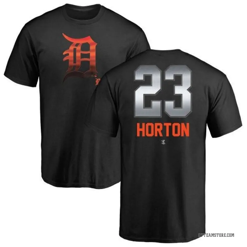 Willie Horton Men's Black Detroit Tigers Midnight Mascot T-Shirt -